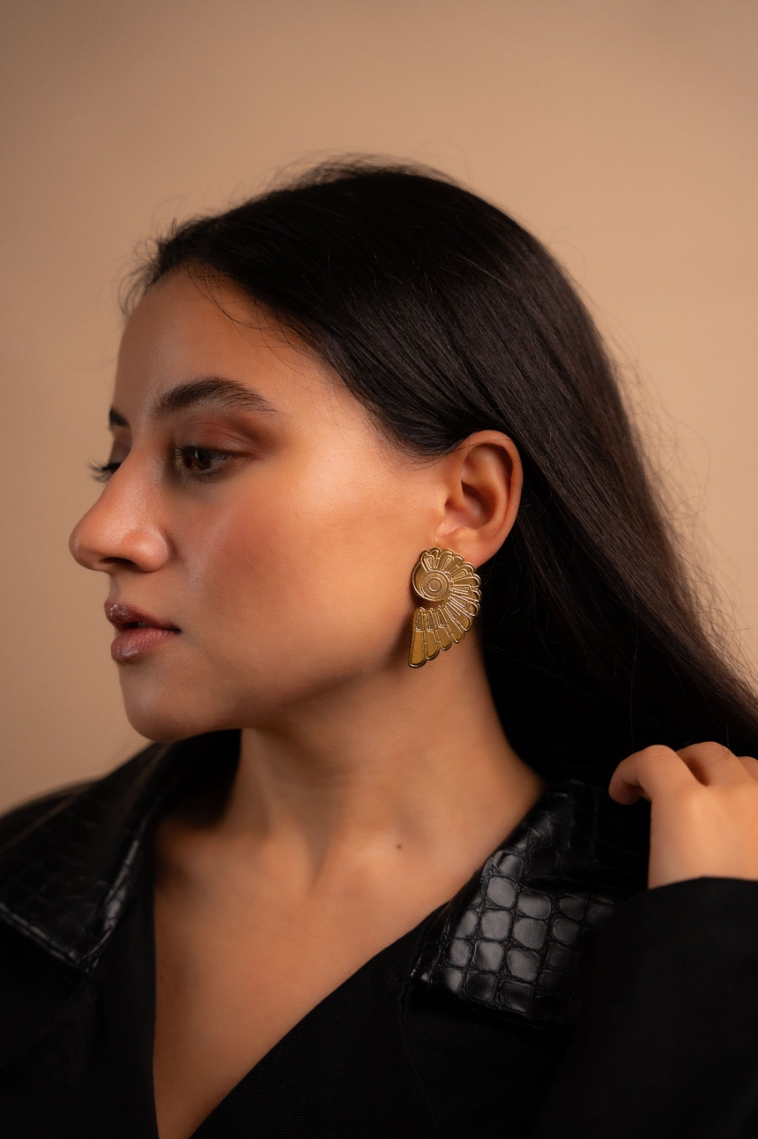 Feather Glow Earrings